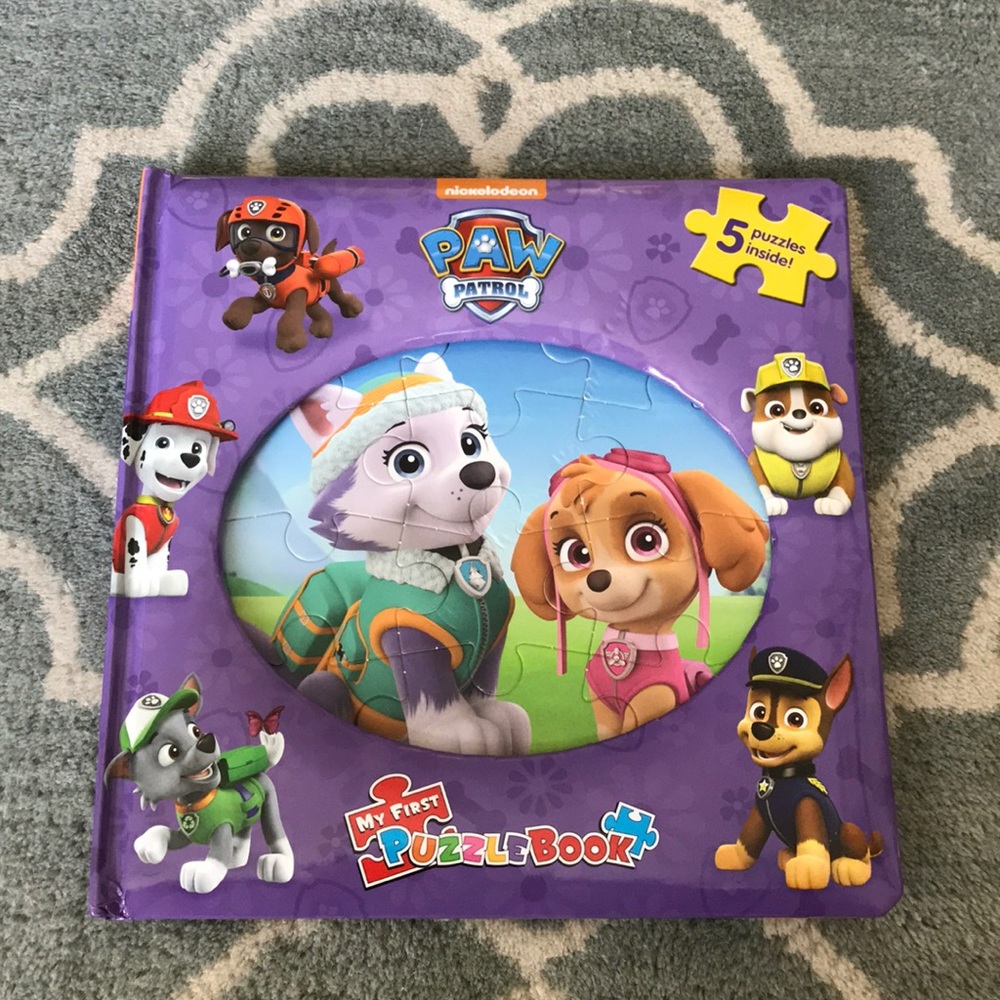 Paw Patrol My First Puzzle Book